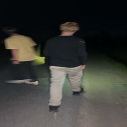 sit down, get the fuck off your feet