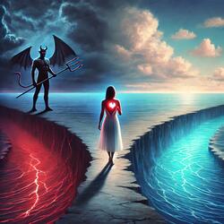 Between the devil and the deep blue sea