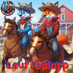 Pferdchen lauf Galopp