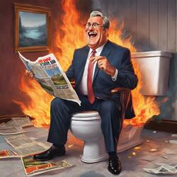 Tim Walz Legacy in Flames