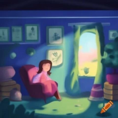 fading memories in a sunlit room