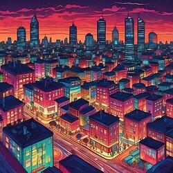 照亮城市 (Lighting Up the City)