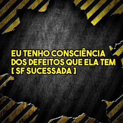 EU TENHO CONSCIÊNCIA DOS DEFEITOS QUE ELA TEM