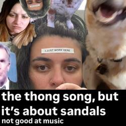 The Thong Song, But It's About Sandals