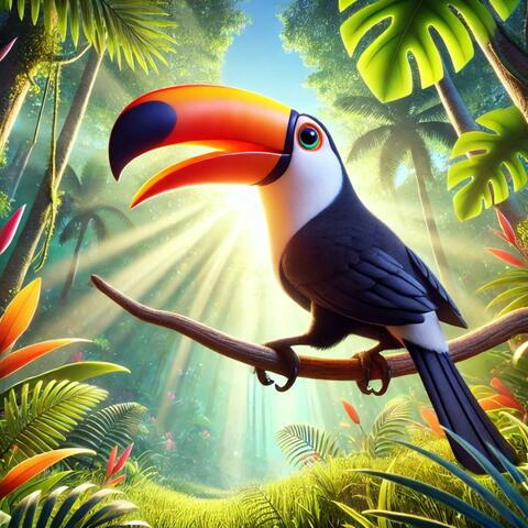 El Tucán Toco (Ramphastos toco) Canción para Niños [Educacional]