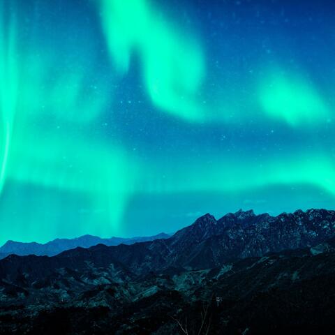 Mystic Aurora Ambient Piano In The Dreamy Night Sky