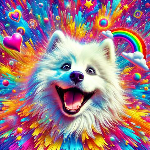 I am a happy Samoyed