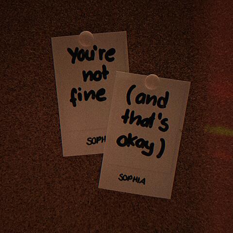 you're not fine (and that's okay)