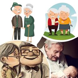 Son Abuelos y Ancianos pero no Viejos