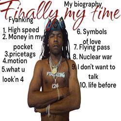 7. flying pass finally my time