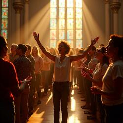 I lift my voice in gratitude