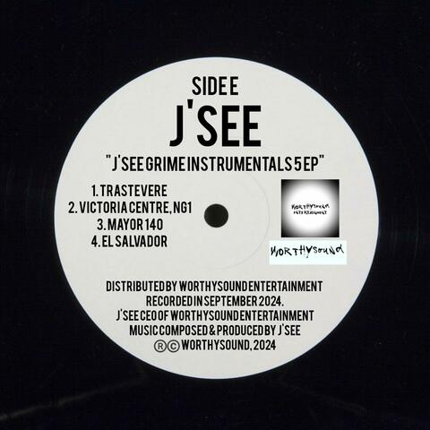 J'See Grime Instrumentals 5 EP
