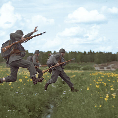 Old Swedish Army Song - "Blanka Gevär"