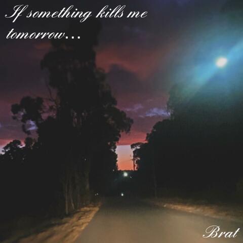 If Something kills Me Tomorrow