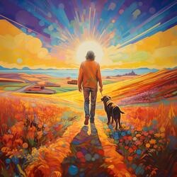 a hike through the hills