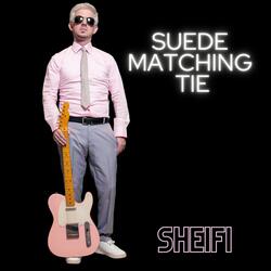 Suede Matching Tie
