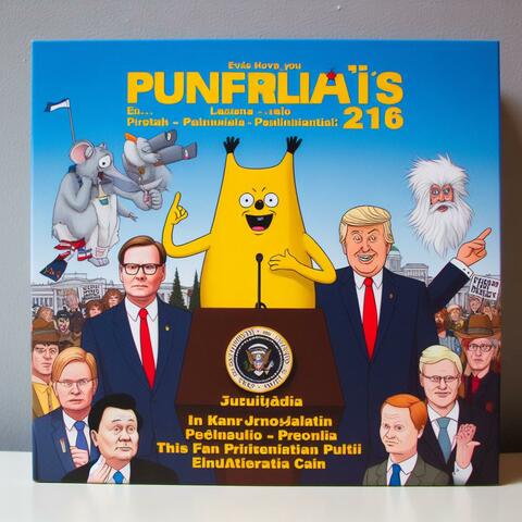 Presidentinvaalit tekoälybiisit ehdokkaille
