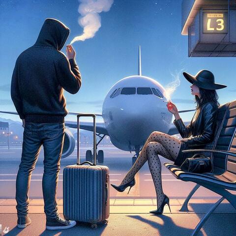 She gone..