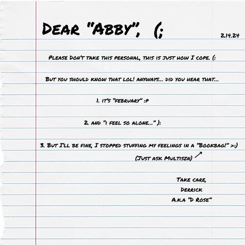 Dear "Abby",