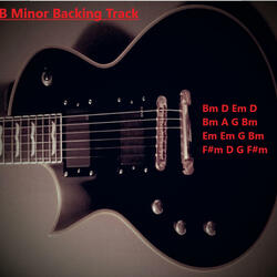 B Minor Guitar Backing Track