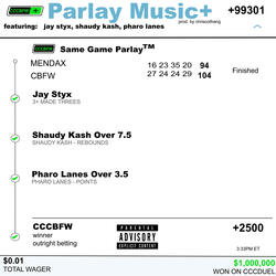 Parlay Music (feat. Shaudy Kash & Pharolanes)