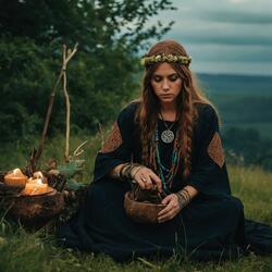 Celtic Ritual Music for Samhain (Dark Folk \ Shamanic Tribal Ambient) Pagan \ Wiccan Meditation