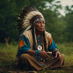 Shamanic Meditation Music | Native American Tribal Ambient (Healing Drumming, Flute and Chants)