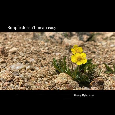 Simple doesn't mean easy