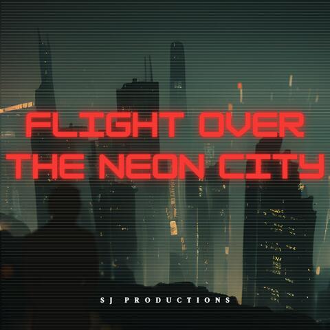 Flight Over The Neon City