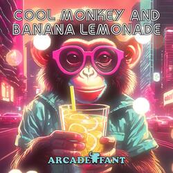 Cool Monkey And Banana Lemonade