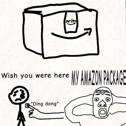 wish you were here.. MY AMAZON PACKAGE