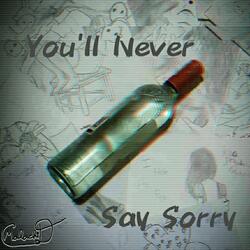 You'll Never Say Sorry
