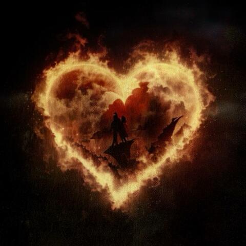 Heart on fire