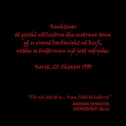 Për një jetë të re... Kam frikë të ëndërroj