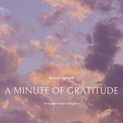 A Minute of Gratitude