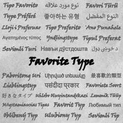 Favorite Type