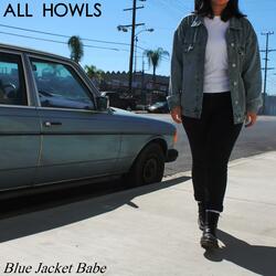 Blue Jacket Babe