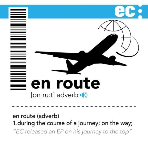 en route