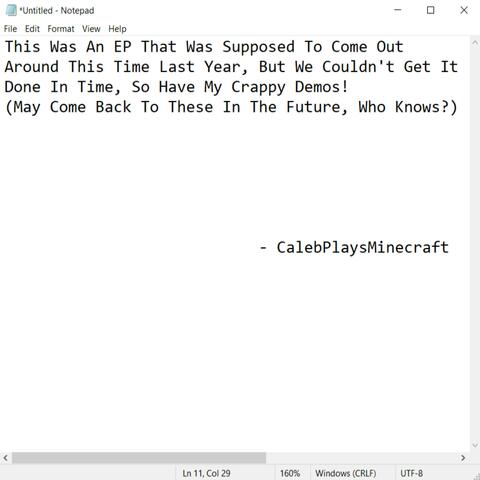 Out Of Luck (SCRAPPED DEMOS)