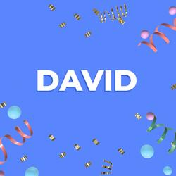 David Happy Birthday