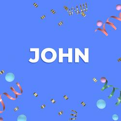 John Happy Birthday