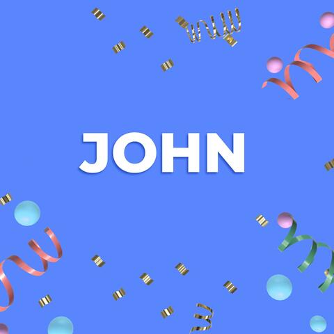 John Happy Birthday