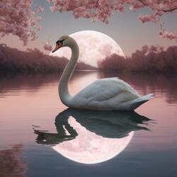 Silver Swan Serenity: Calming Meditation Music for Relaxation and Focus