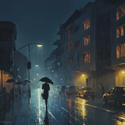 over rain