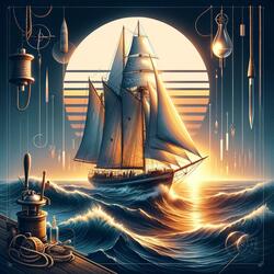 Sailboat Shanty Sphere