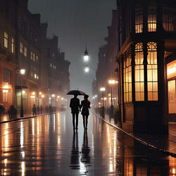 비 내리는 밤