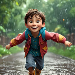 Rain Rain Go Away Nursery Rhyme