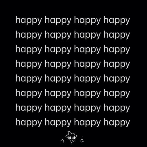happiness often leaks