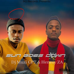 Sun goes down