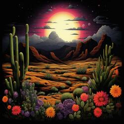 Flowers In The Desert